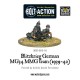 Blitzkrieg German MG34 MMG team 1939-42 (3+1)