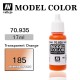 Vallejo Model Color Transparent Orange