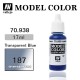 Vallejo Model Color TransparentBlue