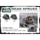 HD.8 H.Inf Tank Crew Helmet Sprues