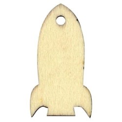 6 étiquettes en bois 5cm...