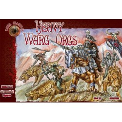 Dark Alliance Heavy Warg Orcs set 2 1/72(12)