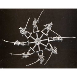 Dark Alliance Half-Orcs Pikemen set 1 1/72(32)