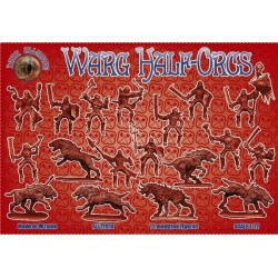Dark Alliance Warg Half-Orcs 1/72(12)