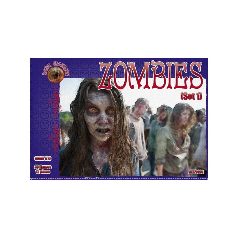 Dark Alliance Zombies set 1 1/72(48)