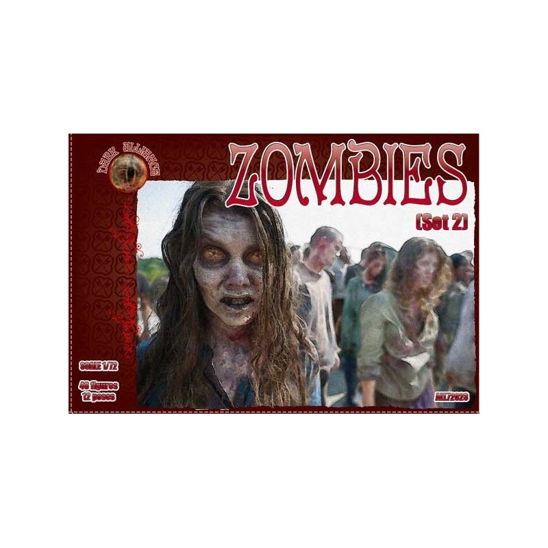 Dark Alliance Zombies set 2 1/72(48)