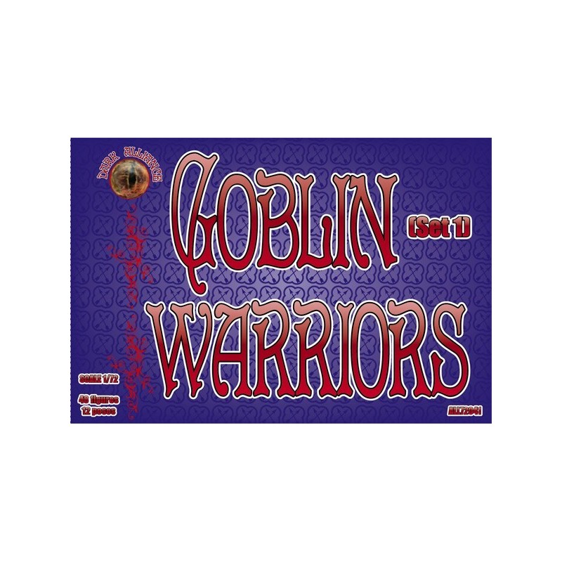 Dark Alliance Goblin Warriors set 1 1/72(48)