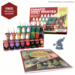 Fanatic Most Wanted Paint Set (22+1)