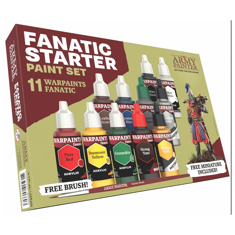 Fanatic Starter Paint Set (11+1)