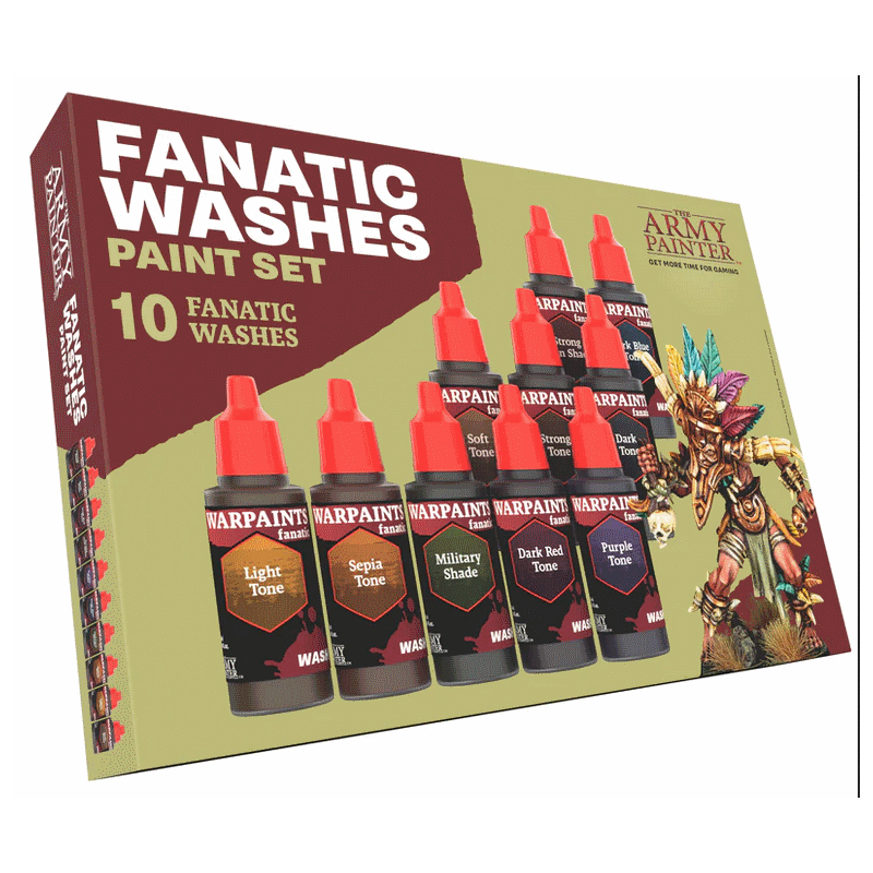 Fanatic Washes Paint Set (10)