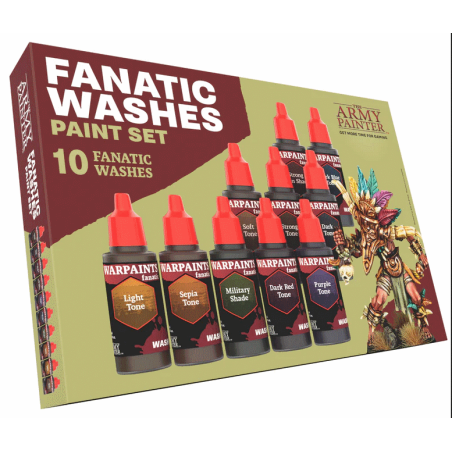 Fanatic Washes Paint Set (10)