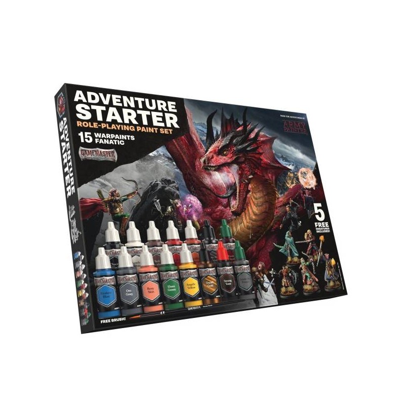 Adventure Starter Role-Playing Paint Set (15+5)