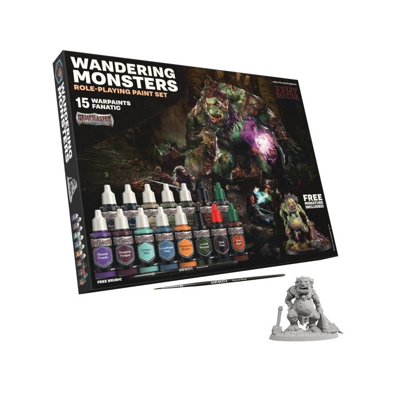 Wandering Monsters Role-Playing Paint Set (15+1)