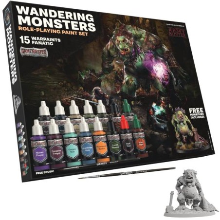 Wandering Monsters Role-Playing Paint Set (15+1)