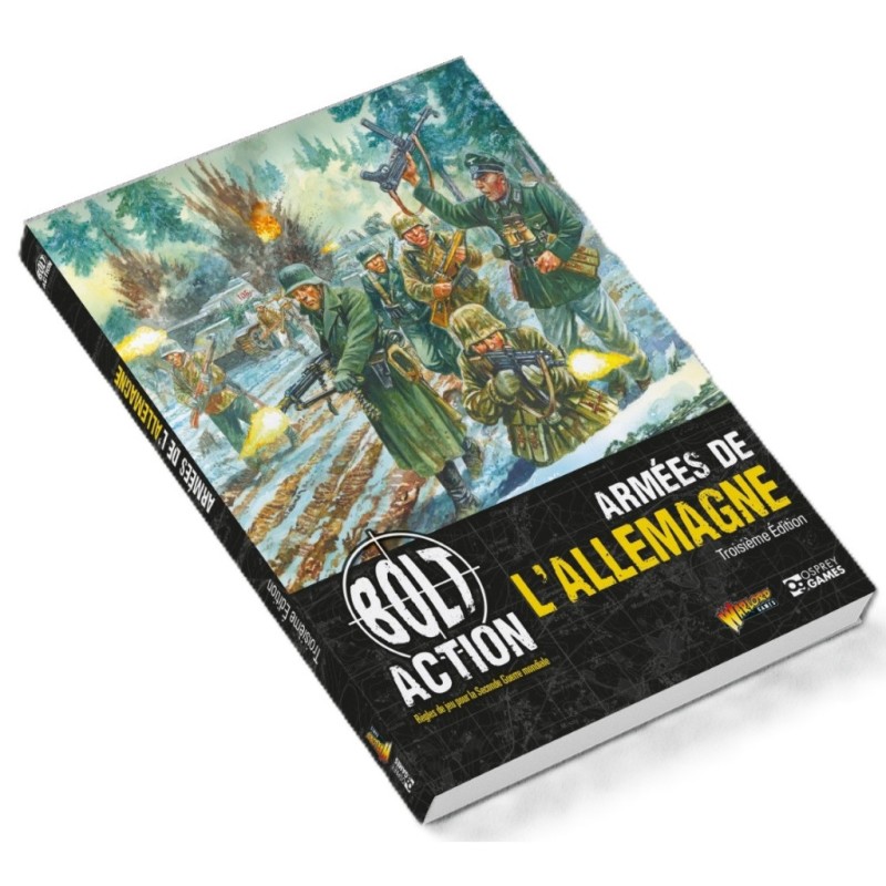 Bolt Action - Armées de l'Allemagne 3eme édition (livre en français)