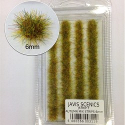 Bandes d'herbes automne 6mm